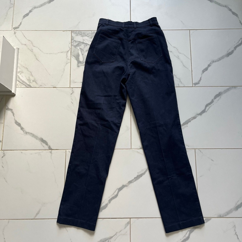 Vintage St John Sport High Rise Straight Leg Stretch Jeans Dark Wash Sz 0 - Picture 9 of 9